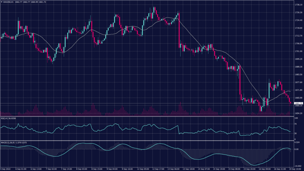 Spot gold chart shows that it rose 0.2% to %1,678.51 an ounce.